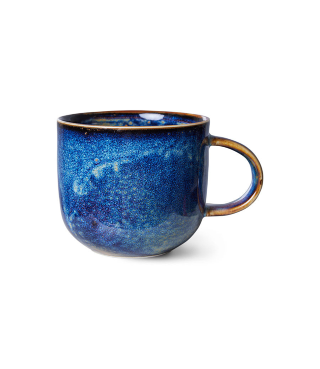 HKliving Mok chef ceramics mug rustic blue