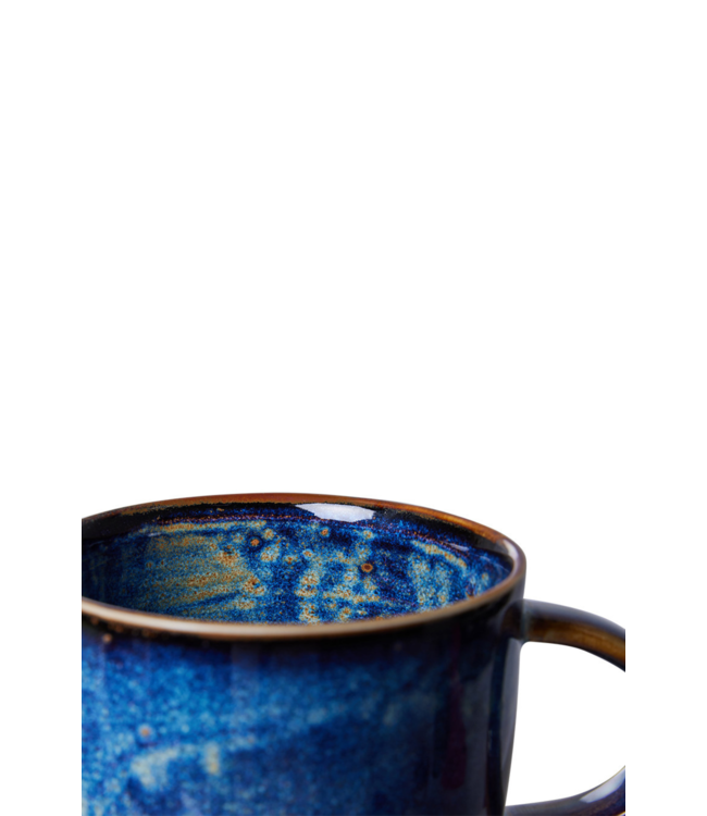HKLIVING Mok chef ceramics mug rustic blue