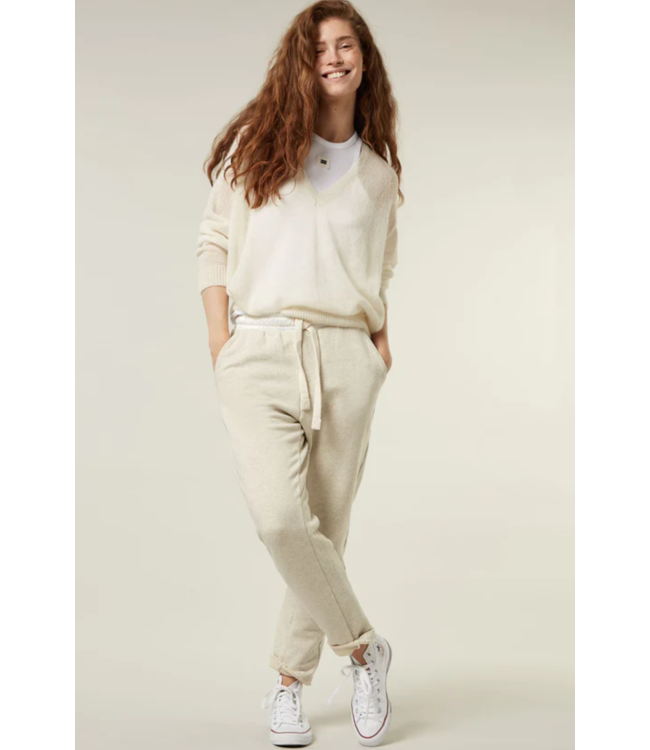 10DAYS Trui The thin sweater ecru 10DAYS365