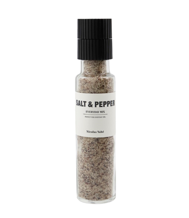 Nicolas Vahé Zout & peper Salt and pepper, everyday mix 310g