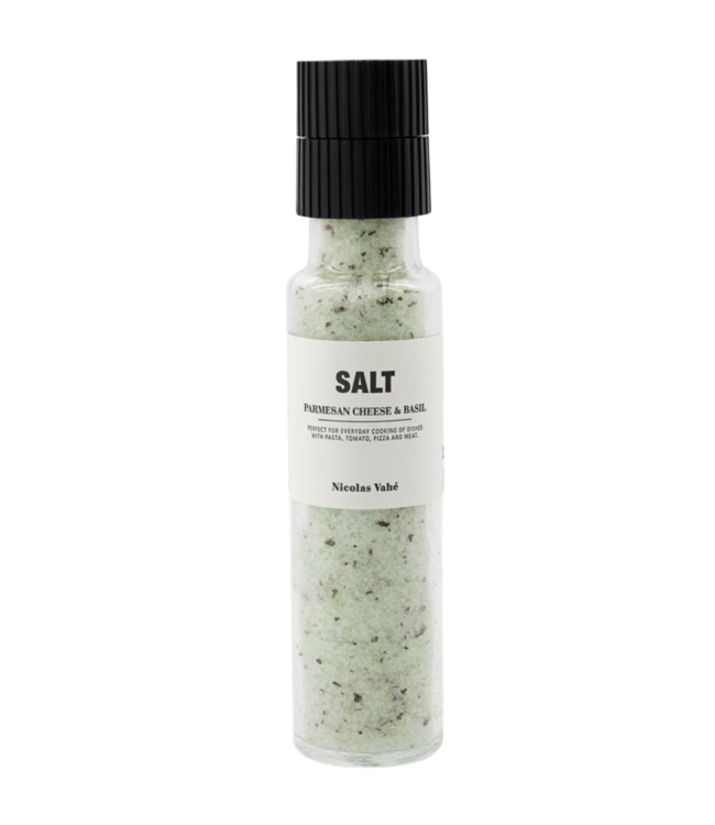 Nicolas Vahé Zout Salt, parmesan cheese & basil 320g