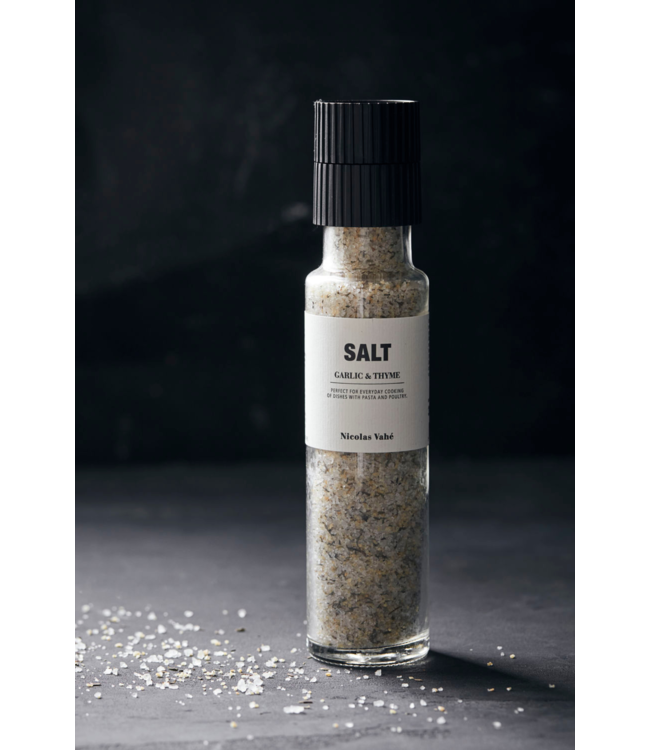 Nicolas Vahé Zout Salt, garlic & thyme 300g
