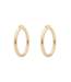 Anna+Nina Oorbellen Classique Hoop Earrings Brass Goldplated essential