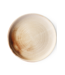 HKLIVING Dinerbord Chef ceramics dinner plate rustic cream/brown
