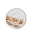 HKLIVING Schotel 70s ceramics saucers big sur (set of 4)