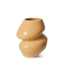 HKliving Vaas ceramic vase organic cappuccino s