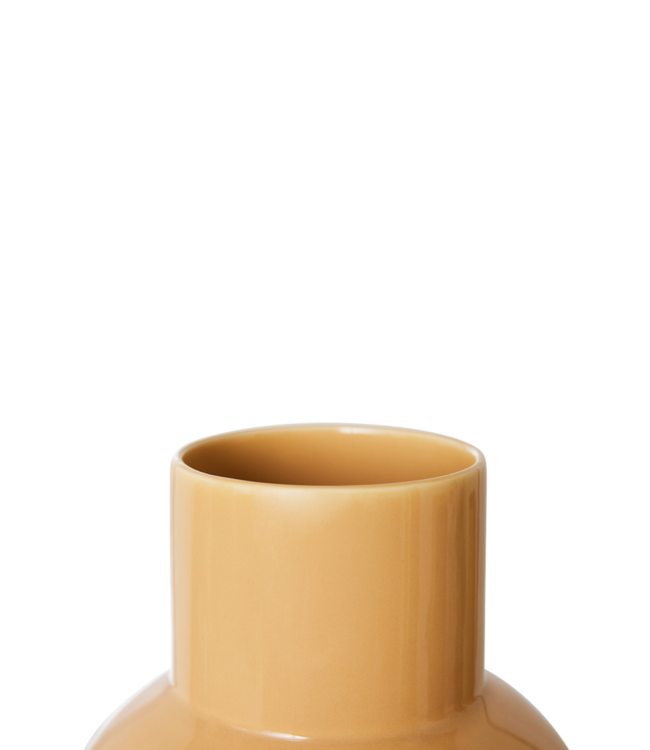 HKLIVING Vaas ceramic vase cappuccino M