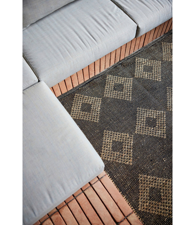 Vloerkleed diamond jute rug (150x240) kklup