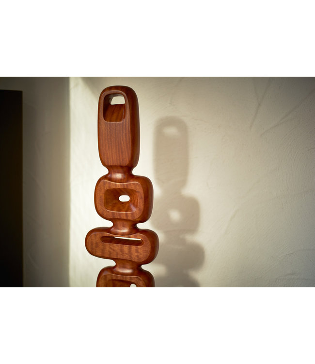 HKLIVING Object hand carved wooden sculpture