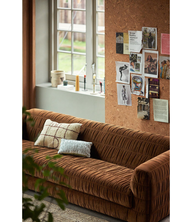 HKLIVING Kussen woolen cushion easy (60x40)