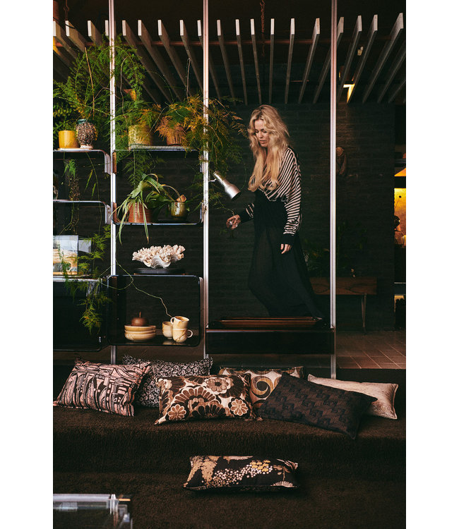 HKLIVING Kussen Doris for HKliving cushion  ornamental (60x40)