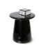 HKliving Bijzettafel earthenware side table M black