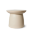 HKliving Bijzettafel earthenware side table L cream