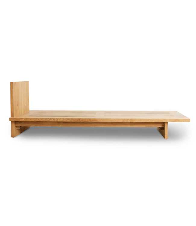 HKLIVING Bank outdoor daybed teak botanical