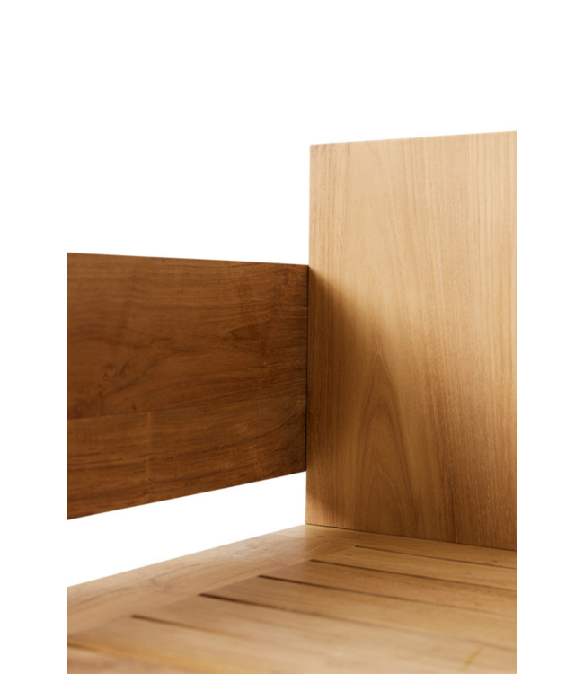 HKLIVING Bank outdoor sofa teak natural