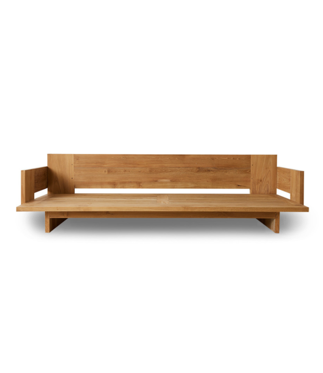 HKLIVING Bank outdoor sofa teak natural
