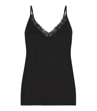 Studio Anneloes Top Vivie lace singlet black