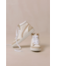 Alohas Sneaker Quarry White and Beige Leather