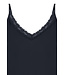 Studio Anneloes Top Vivie lace singlet dark blue