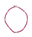Bonnie studios Ketting Luc pearl necklace red