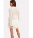 Blouse electric sparkle off white