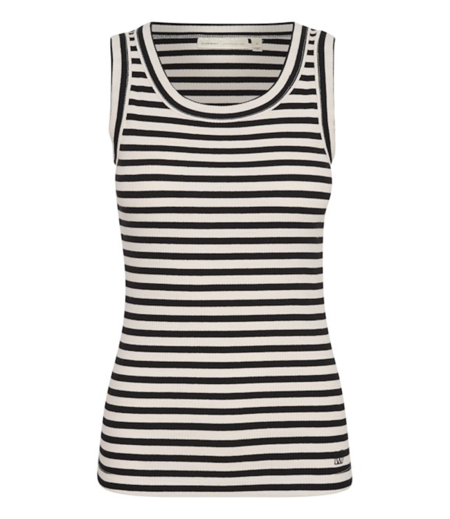 Inwear Top DagnaIW Striped Tank black, whisper NOOS