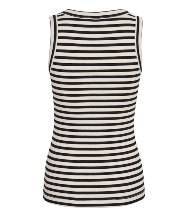 Inwear Top DagnaIW Striped Tank black, whisper NOOS