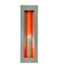 Kklup Home Selection Dinerkaars Dip dye neon papaya zand (set of 3)