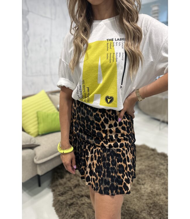 Slingher Haarclip Armband geel