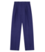 Alix The Label Broek ladies woven wide boucle pants blue purple