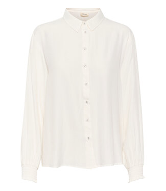 Cream Blouse CRNola Long Sleeve Shirt Snow White