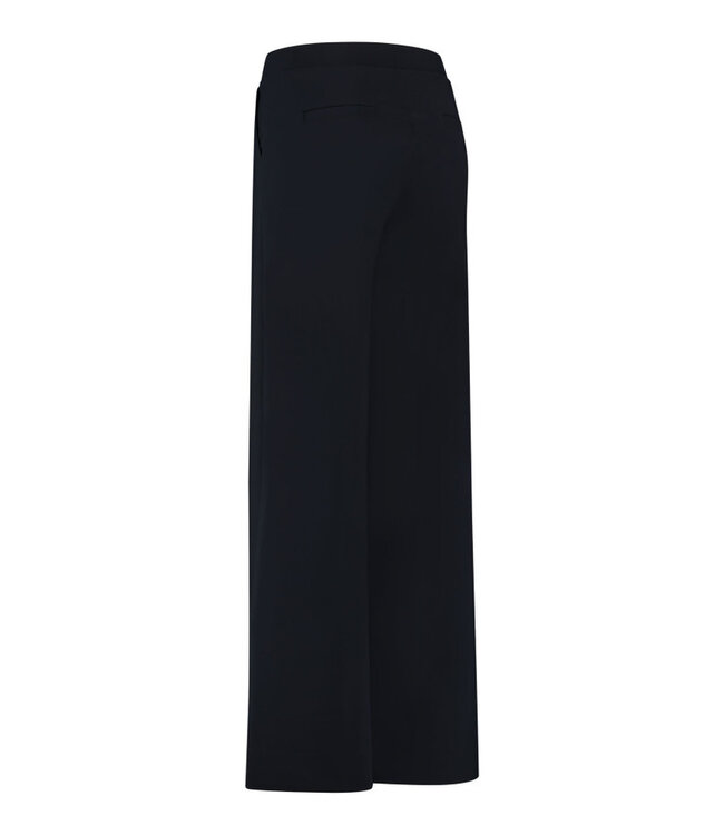 Studio Anneloes Broek Lexie bonded trousers dark blue ESSENTIALS