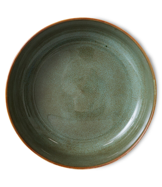 HKLIVING Kom 70s ceramics: salad bowl, shore