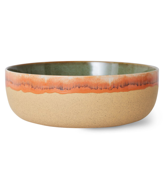 HKLIVING Kom 70s ceramics: salad bowl, shore