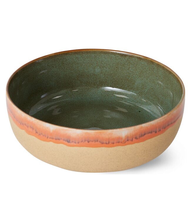 HKLIVING Saladeschaal 70s ceramics: salad bowl, shore