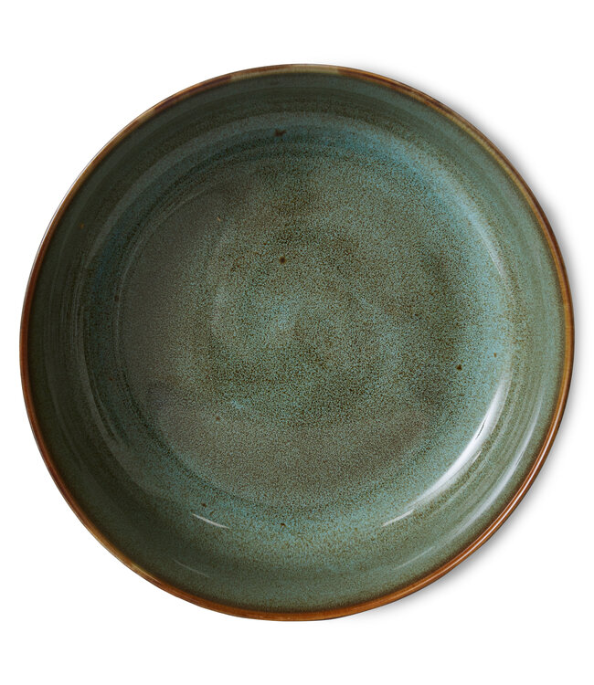 HKLIVING Kom 70s ceramics: salad bowl, rock on