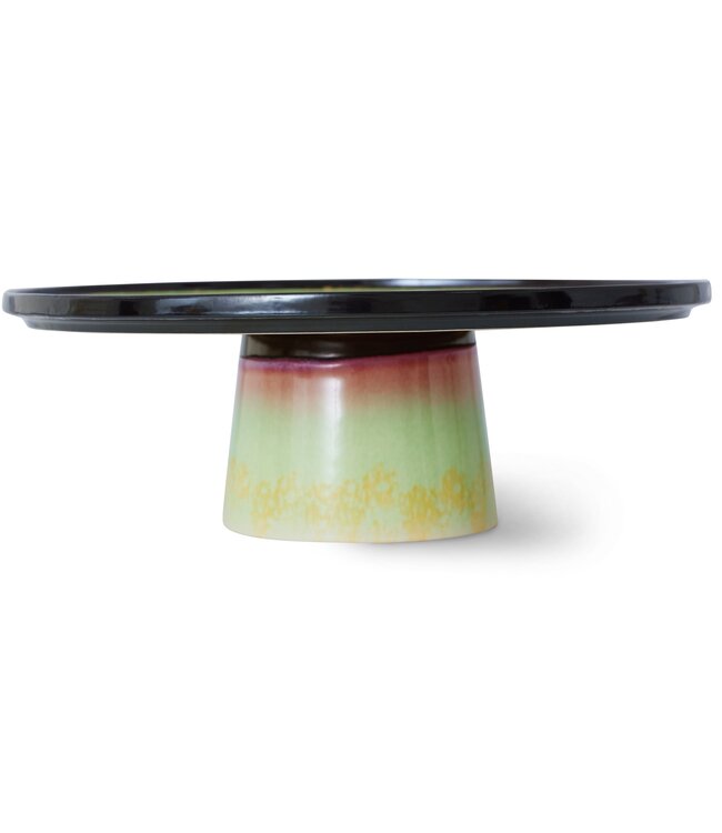 HKLIVING Schaal 70s ceramics: plateau M, licorice