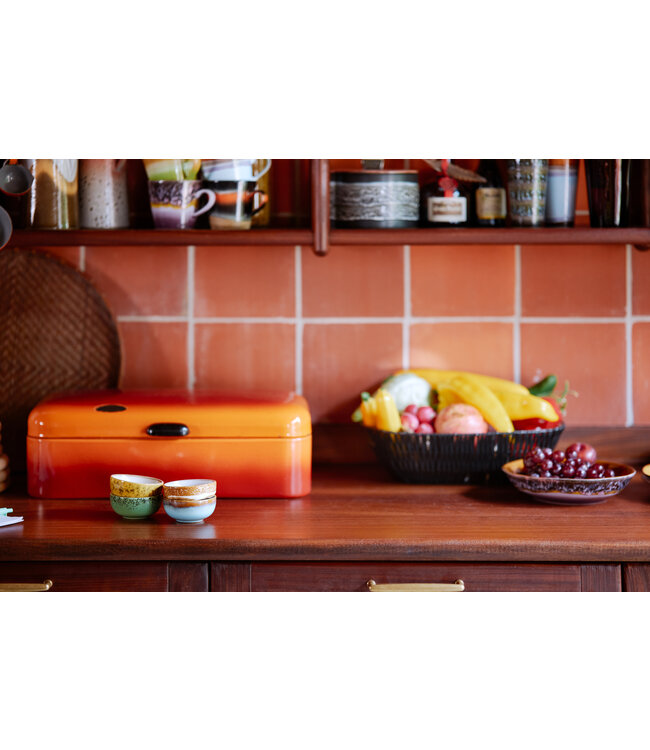 HKLIVING Kom 70s ceramics: curry bowls, daybreak (set of 2)