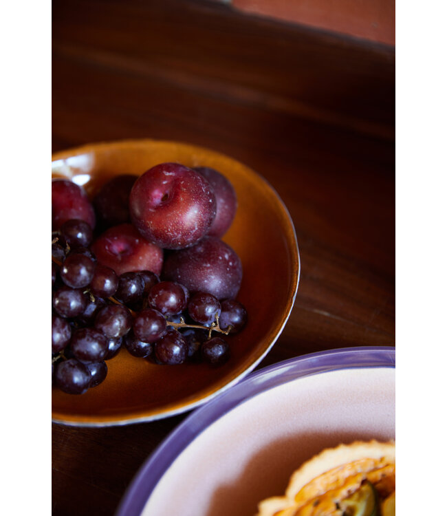 HKLIVING Kom 70s ceramics: curry bowls, daybreak (set of 2)