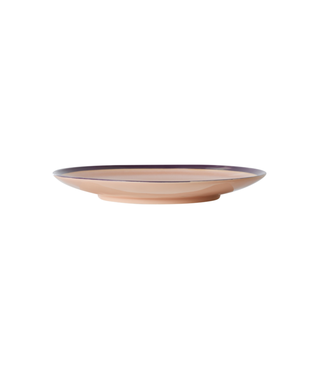 HKLIVING Bord 70s ceramics: dinner plates, bedrock (set of 2)