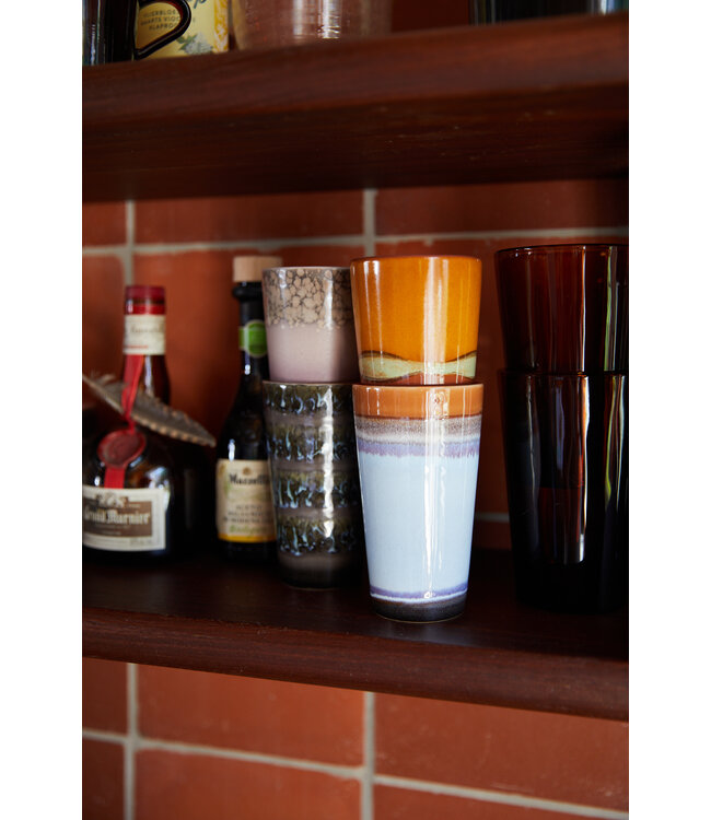 HKLIVING Mok 70s ceramics: latte mugs, haze