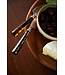 HKLIVING Bestek cheese knives havana (set of 3)