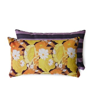 HKliving Kussen Printed cushion Bloom (60x35cm)