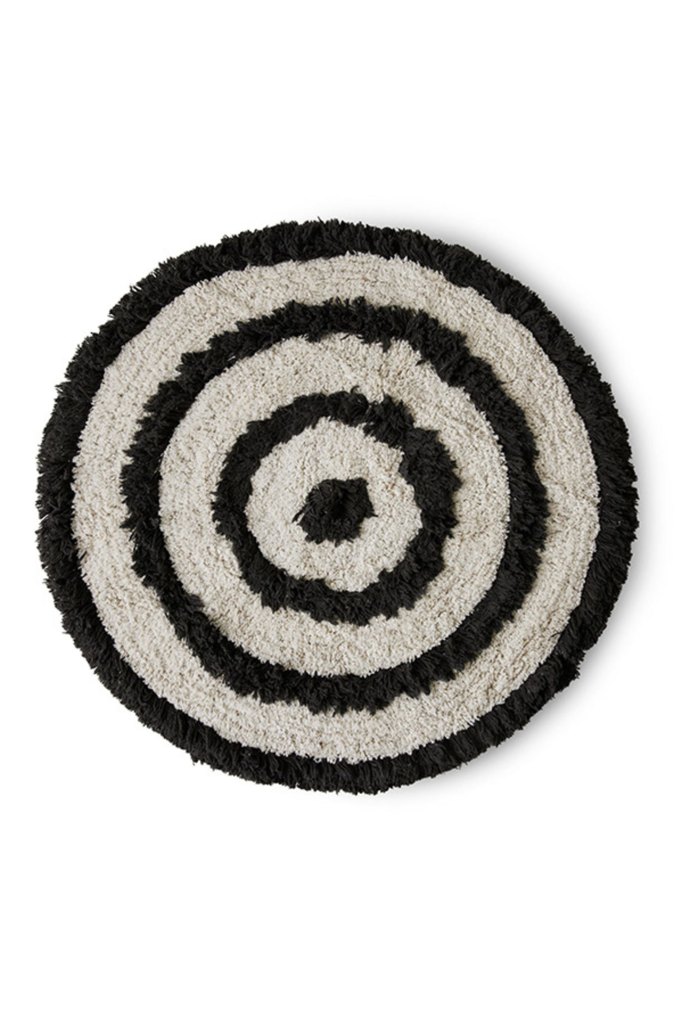 HKliving Badmat Round bath mat monochrome (ø80cm) kklup