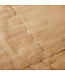 HKliving Woondeken Quilted throw sand (130x170cm)