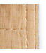 HKliving Woondeken Quilted throw sand (130x170cm)