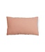 HKliving Kussen Striped velvet cushion Rose (60x35cm)