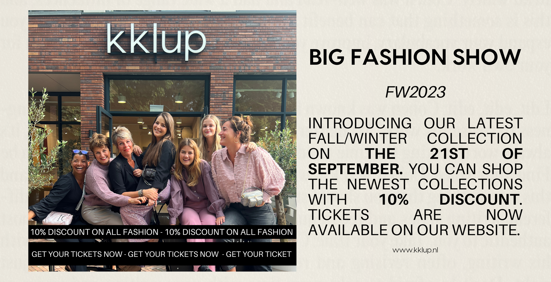 the BIG kklup Fashion Show
