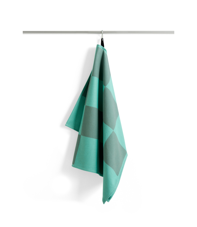 HAY Theedoek Katsura tea towel emerald green