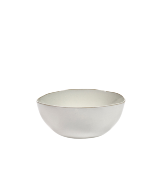 Kom high bowl off white La Mére